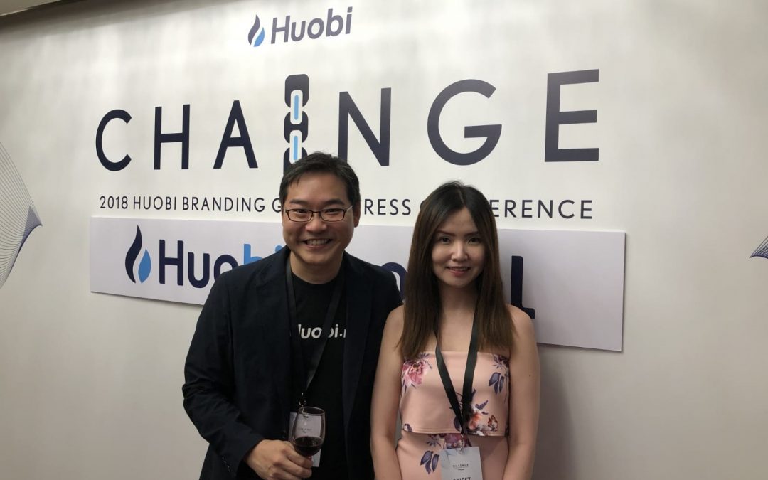 Daphne Ng at Huobi Pro CHAINGE Press Conference