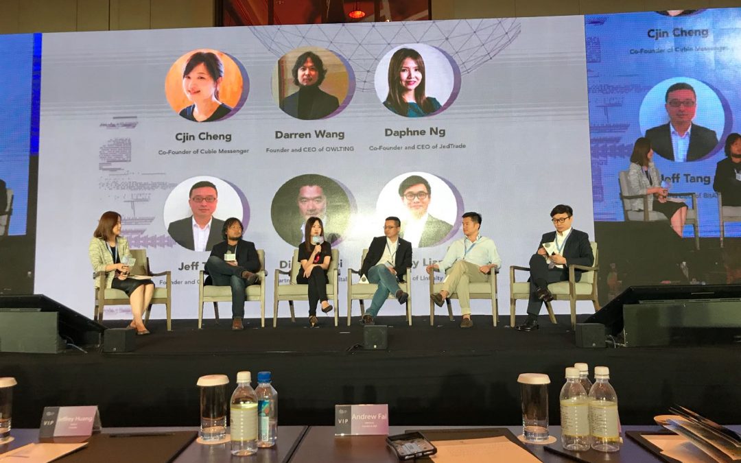 CEO Daphne Ng at Asia Blockchain Summit 2018