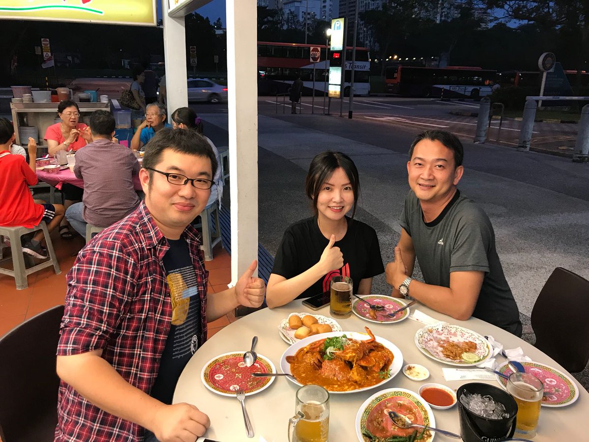 Daphne Ng, Paul Qi and Chia Hock Lai
